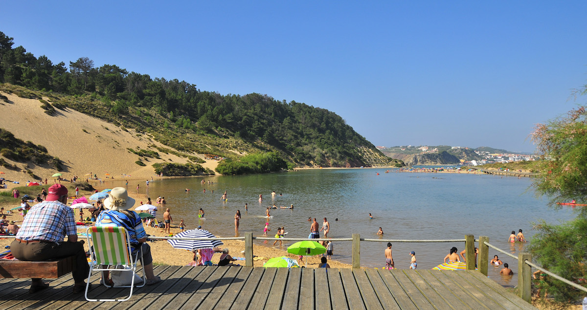 Baia de sao Martinho do Porto